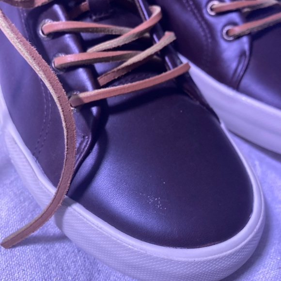 Sperry Top-sider Sts19818 Brown Strip Plushwave Ltt Leather Lace Up Men’s 10.5 - Picture 10 of 10